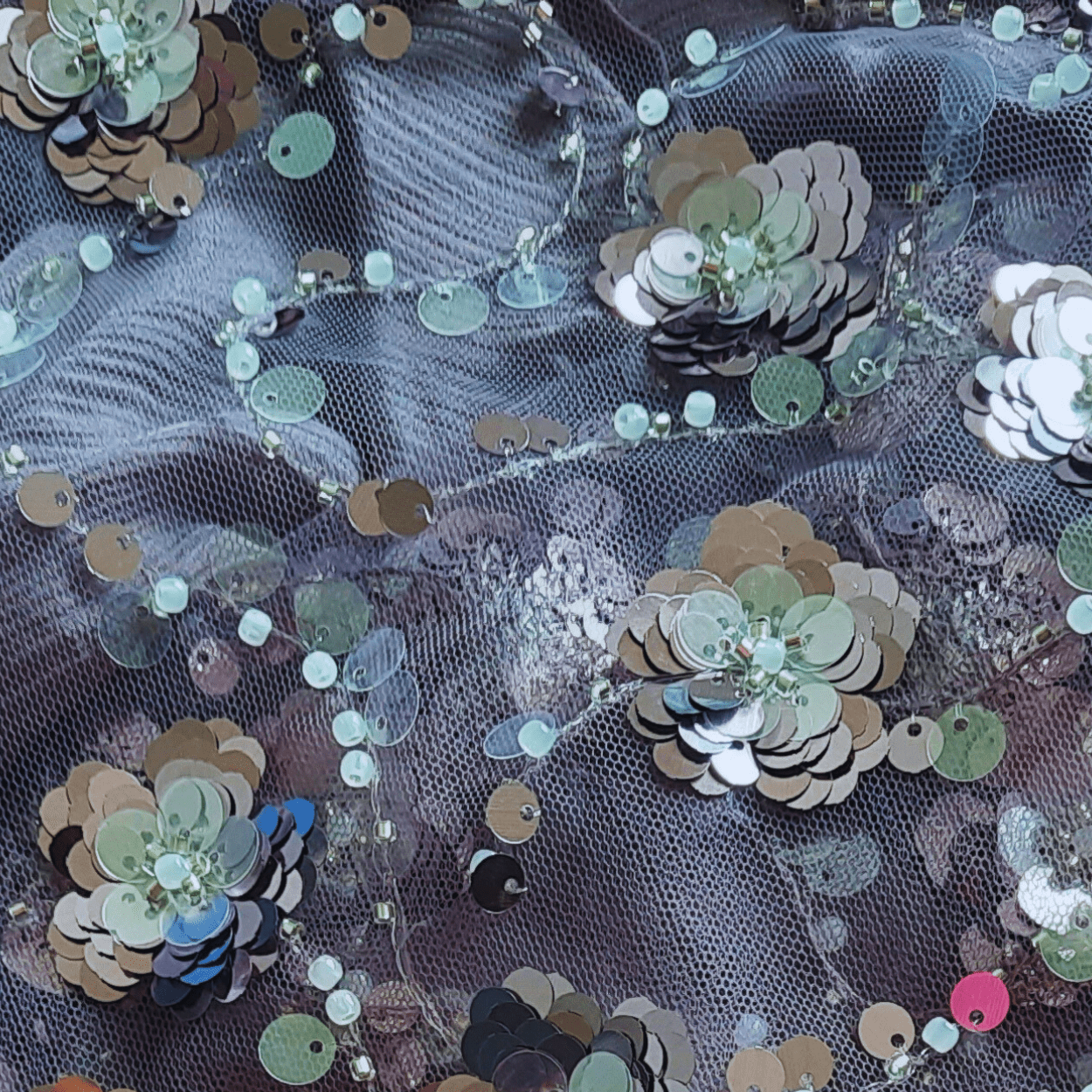 Designer Party wear Half and Half Net saree in off - white(Cream)& Wine Purple - Kalyanam By Swati