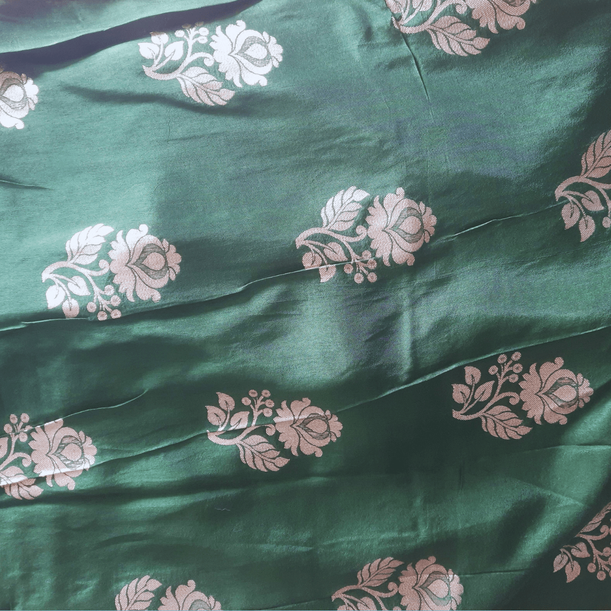 Pure Banarasi Crepe Silk Saree in Leheriya Style Hand Zari Weaving - Kalyanam By Swati