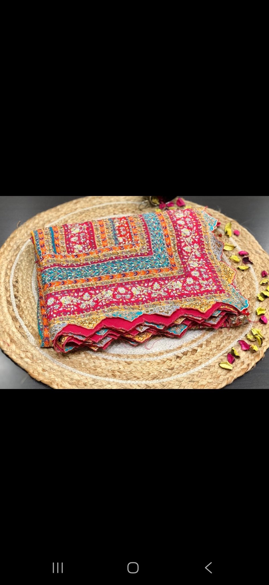 Pink Printed Crepe Designer Saree with Embroidered Readymade Blouse - Kalyanam By Swati